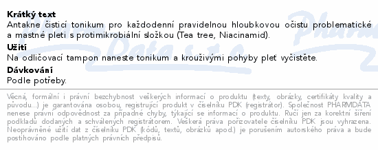 BIO BIONE Antakne čisticí tonikum 255ml