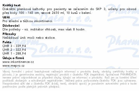 iD Pants Maxi L 10ks