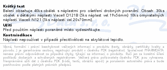 Viacell NS111 náplasti na cesty 40x5ks