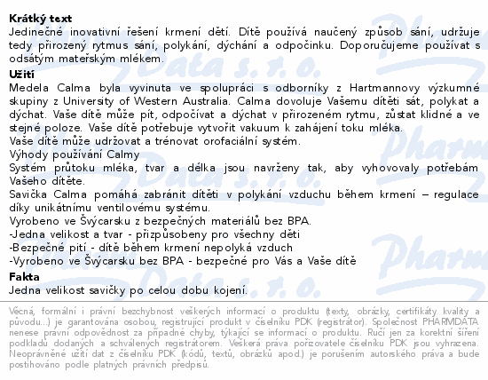 Medela Calma láhev pro kojené děti 150ml