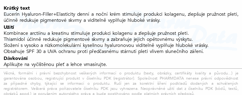 Eucerin Hyal-Fill+Elast.Rosé den+noc2x50ml 2024