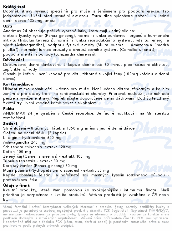 Andrimax 24 cps.20