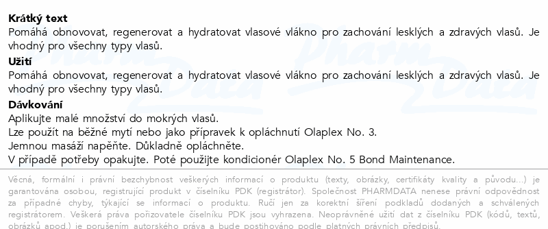 Olaplex N°4 Bond Maintenance Shampoo 250ml