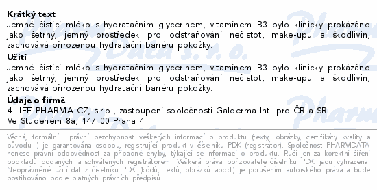 Cetaphil jemná čistící emulze 500ml
