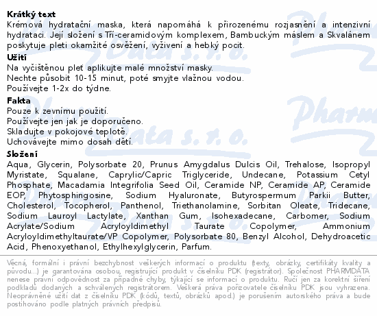 Vellena Hydrating cream mask 50ml
