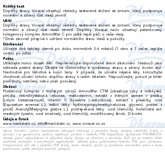 Viviscal men vitamíny pro zdravé vlasy tbl.180