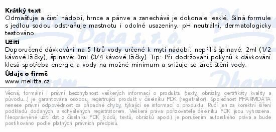 Frosch Aktiv-Soda prostředek na nádobí 500ml
