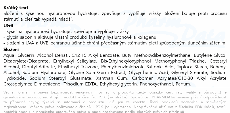 Eucerin Hyaluron-Fil.den.kr.SPF30+refill 2x50ml