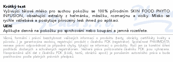 WELEDA Skin Food Body Lotion 250ml