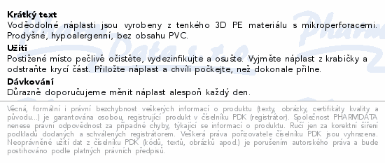 Medrull náplasti Aloe Vera 10ks