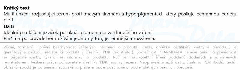 AXIX-Y sérum na pigmentové skvrny 50ml