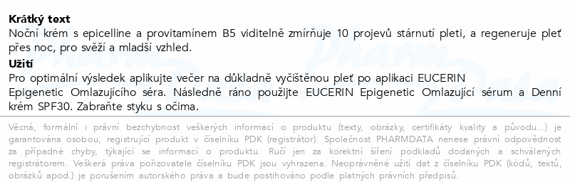 Eucerin Hyal-Fill+Longevity Epicelline noč.kr.50ml