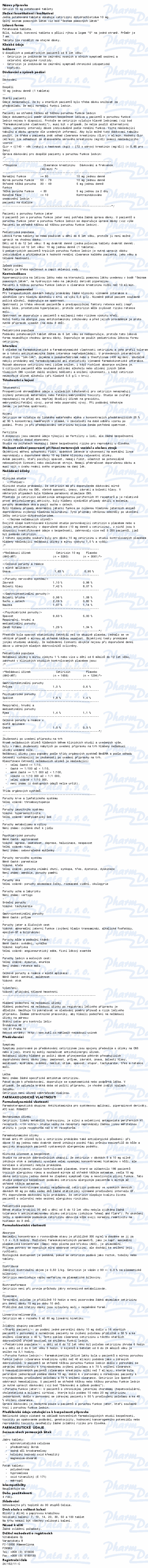 Cetixin 10mg tbl.flm.30